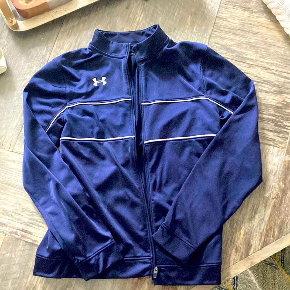 Boys under armor zip up